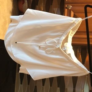 Analili ivory strapless blouse - never worn